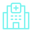 icono de clínicas y hospitales